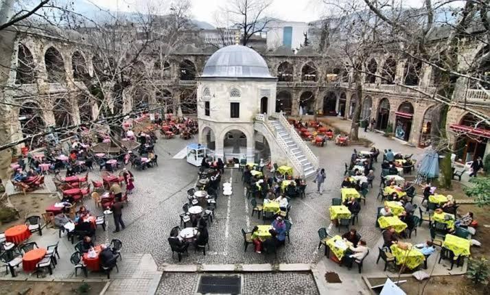 Elmas Hotel Bursa Bagian luar foto